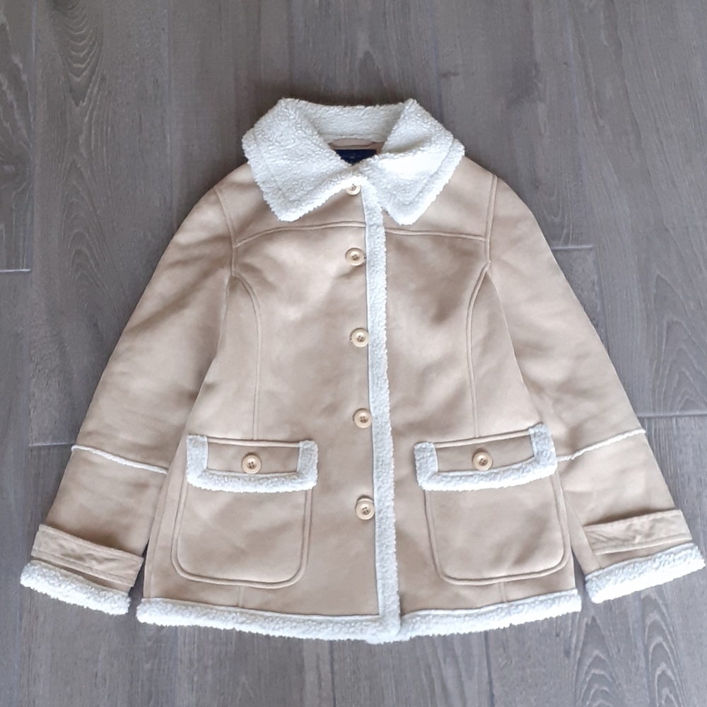 Mackintosh Faux Sherpa Coat